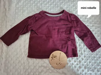 T-shirt manche longue Garçon 12 mois