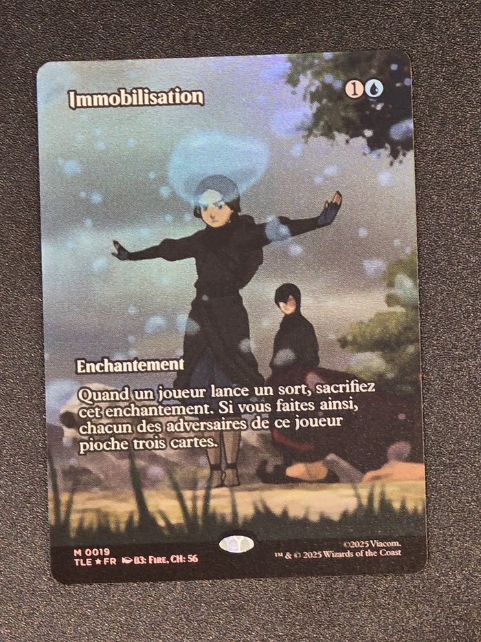 Magic the gathering - Immobilisation - Foil - Avatar, le dernier maître de l’air