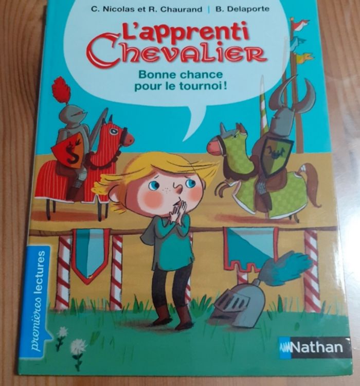 Livre l'apprenti chevalier 1ères lectures