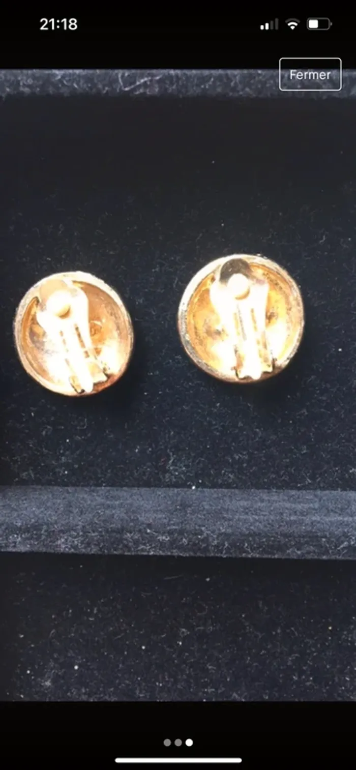 Boucles d’oreilles clip - photo numéro 3
