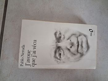 Livre j'avoue que j'ai vécu- Pablo Neruda