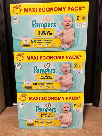 couches pampers taille 2