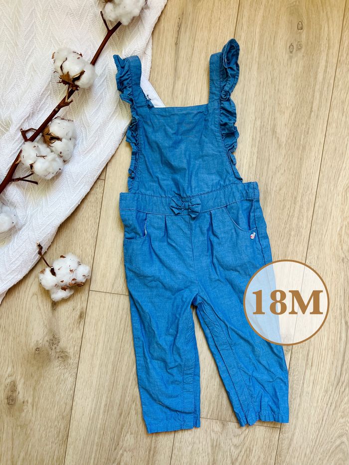 🐳 Salopette bleu / 18 MOIS