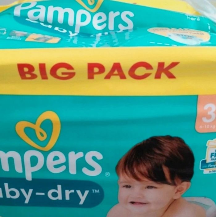 Couche pampers Baby Dry - photo numéro 3