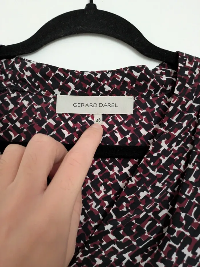 Robe 100% Soie - Gerard Darel - Taille 40 - photo numéro 3