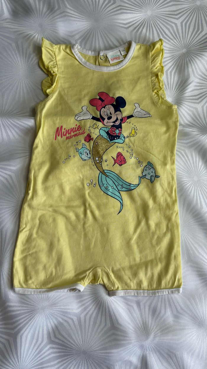 Combi short 18 mois minnie - photo numéro 2