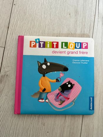 Livre p’tit loup devient grand frère
