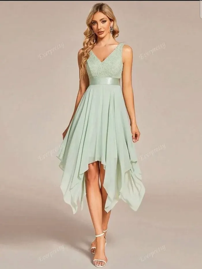 Robe vert d'eau - photo numéro 2