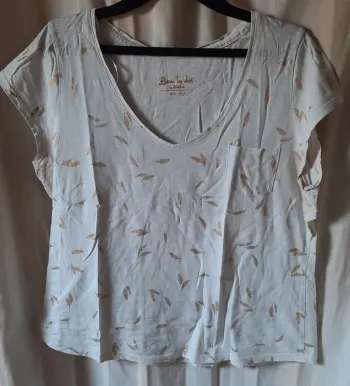 T-shirt été blanc