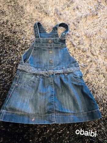 Robe en jeans obaibi 18 mois