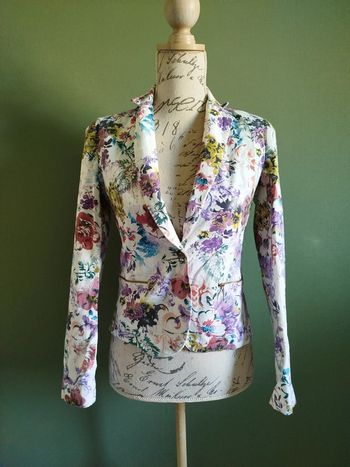 Veste fleurie