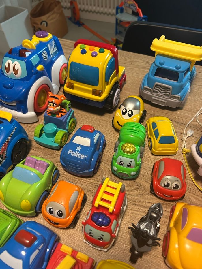 Gros lot jouets enfant voitures camions - photo numéro 4