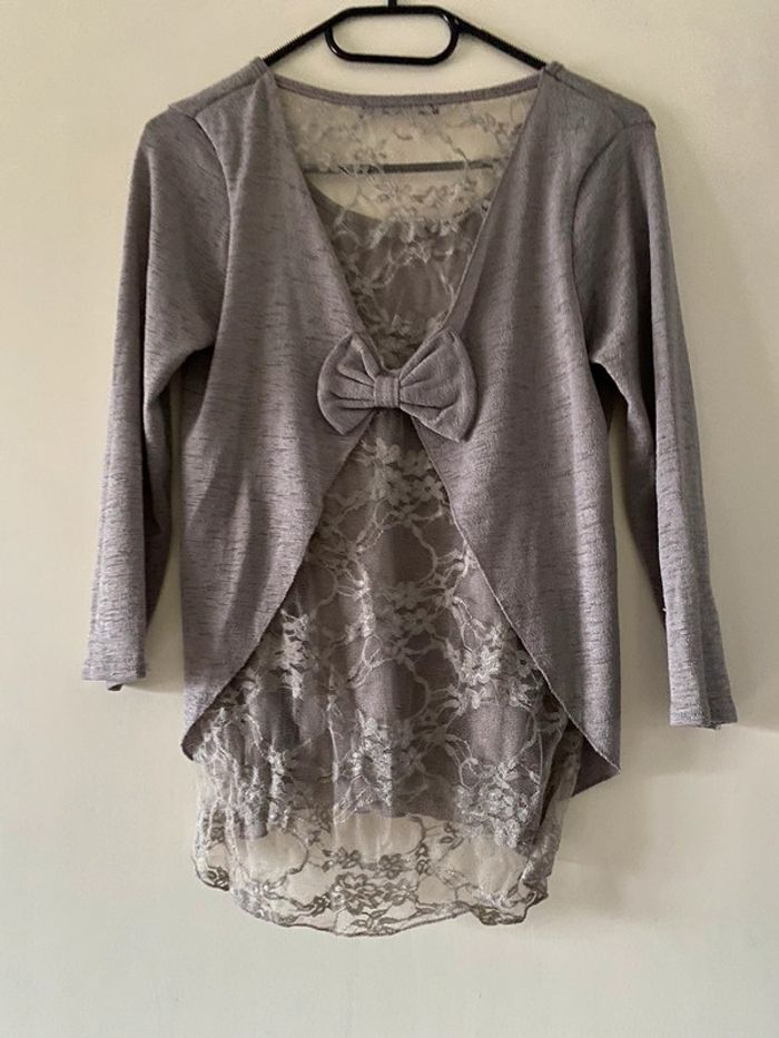 Pull manches 3/4 Mim Taille M - photo numéro 2