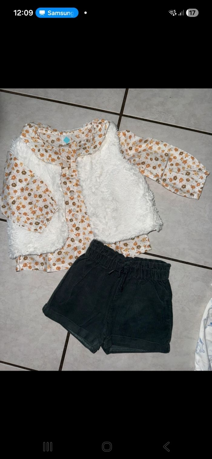 Lot vêtements bébé fille 9-12mois - photo numéro 4