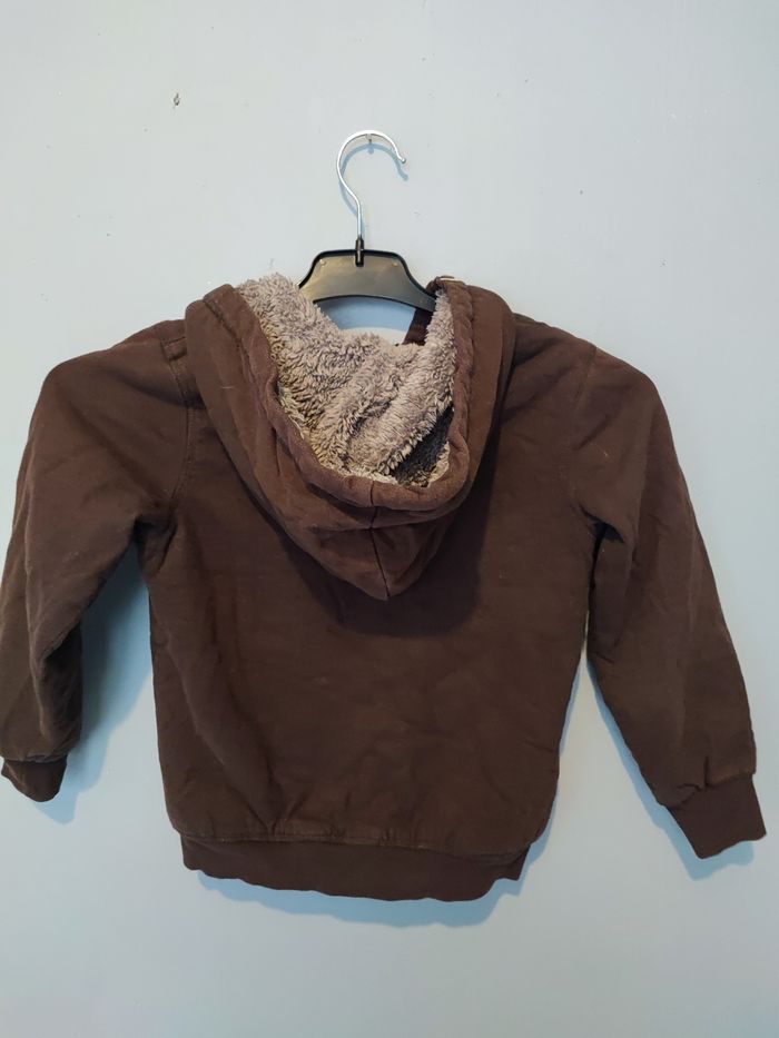 Veste doublée fourrure zippée - photo numéro 3