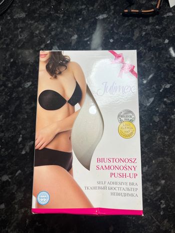 Soutient gorge sans bretelle Julimex push-up adhésif neuf