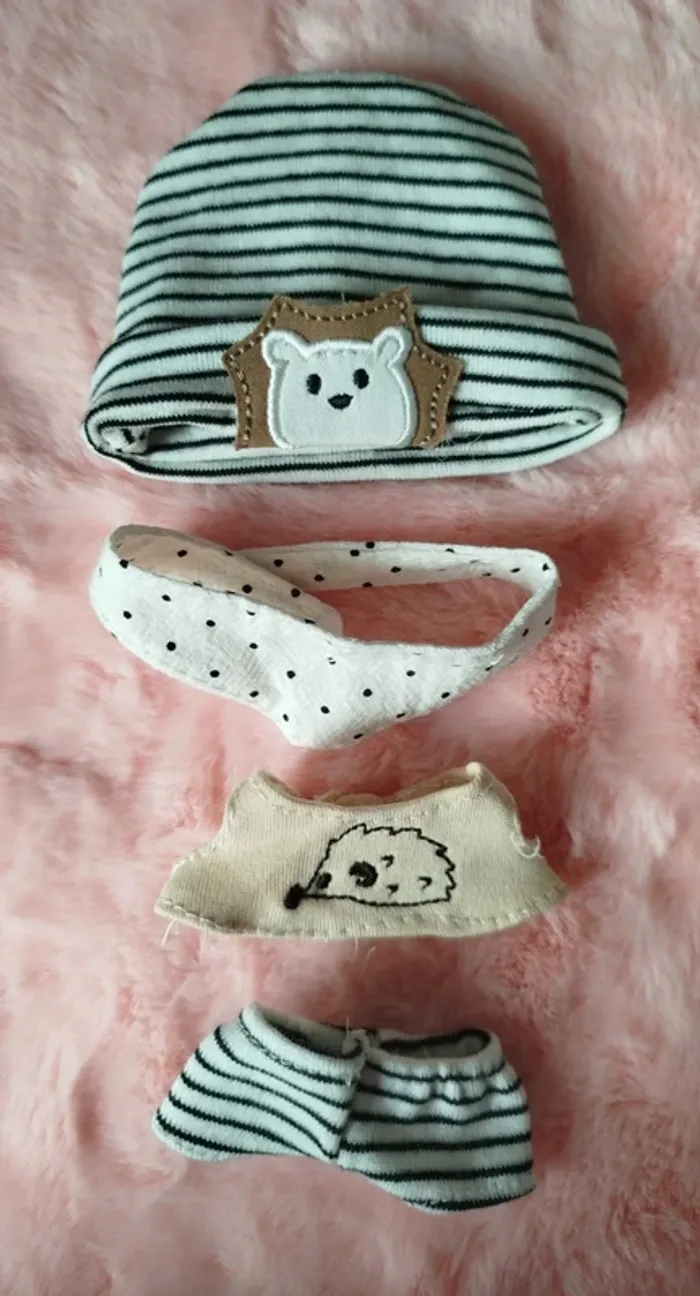 Vêtements pour cotton doll, plush doll, idol ( Harinezumi ) - photo numéro 2