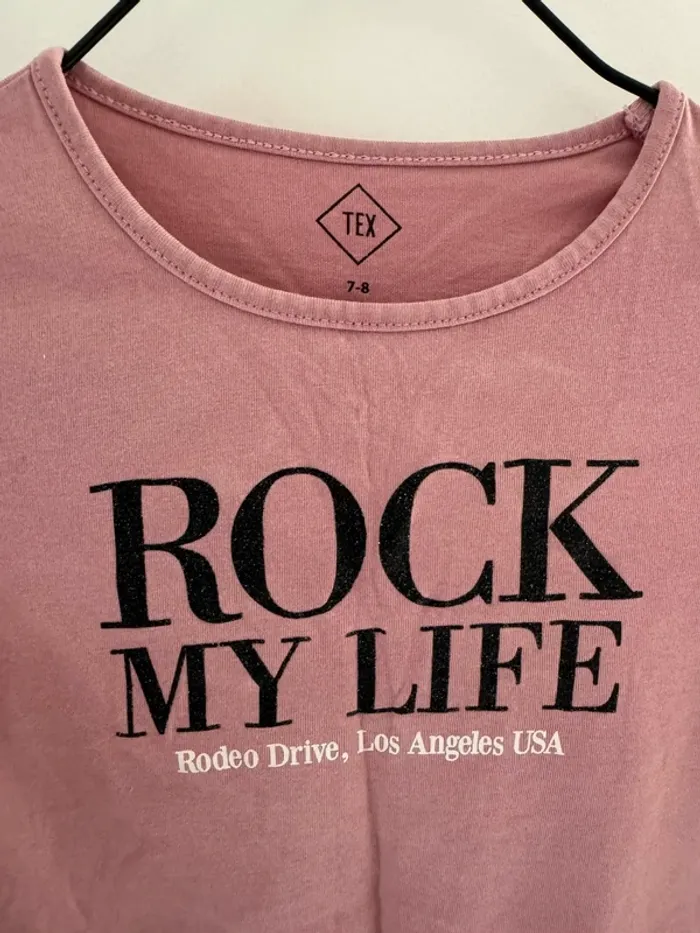 Blouse fille rose
