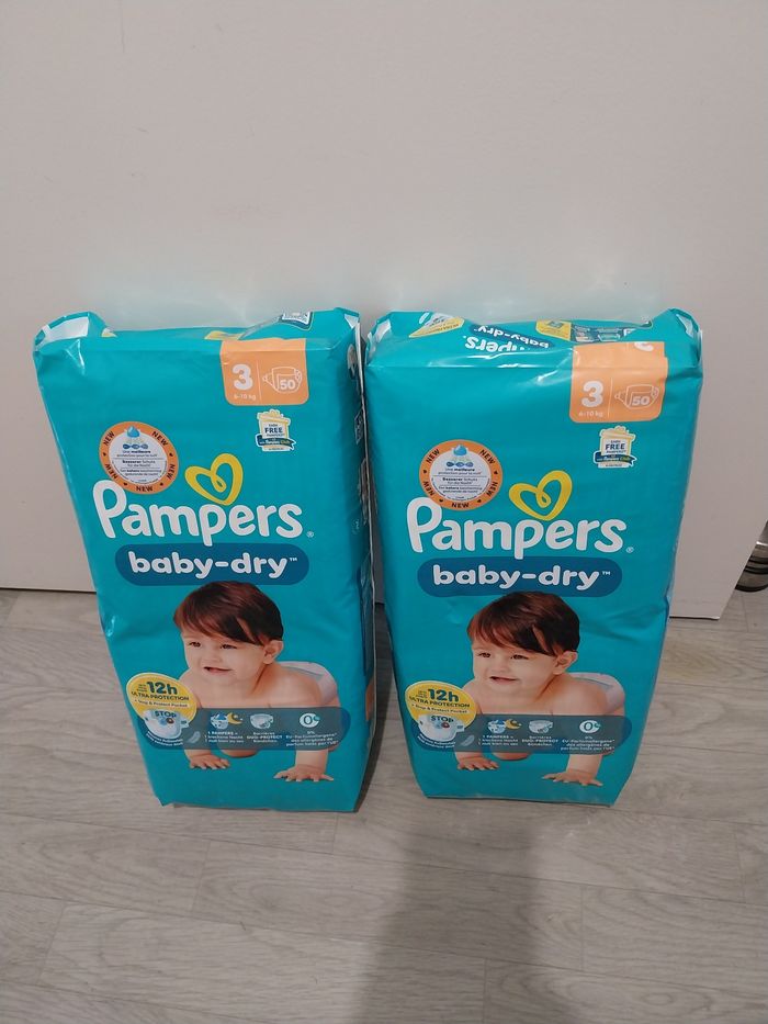2 paquets pampers taille 3 - photo numéro 3