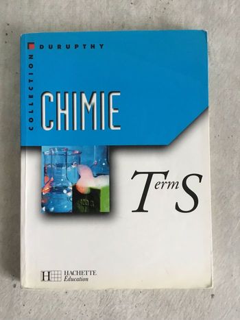 Chimie terminale S