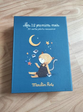 Cartes naissances mes douzes premiers mois