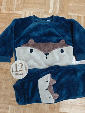 Ensemble tout doux tex 12 mois