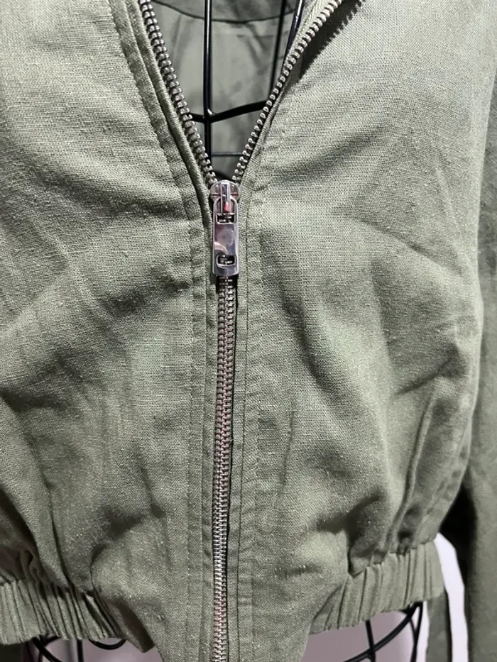 🟩 Magnifique blouson court style aviateur 🟩 P - photo numéro 2
