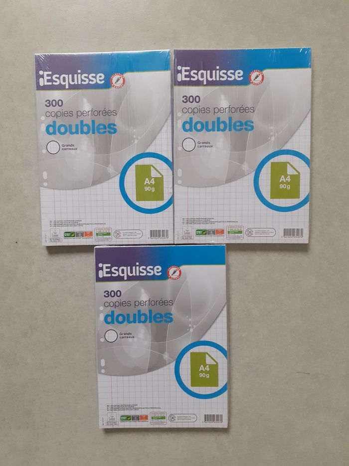 Copies doubles