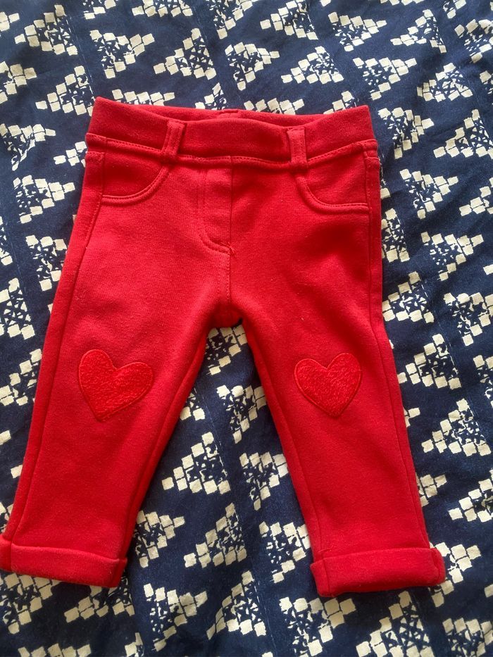 Lot pantalon/leggings bébé 6 mois - photo numéro 5