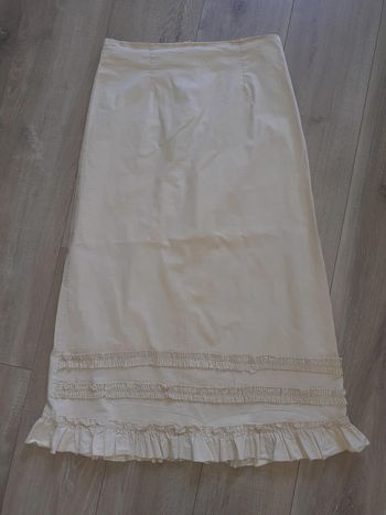 Jupe mi-longue taille 36