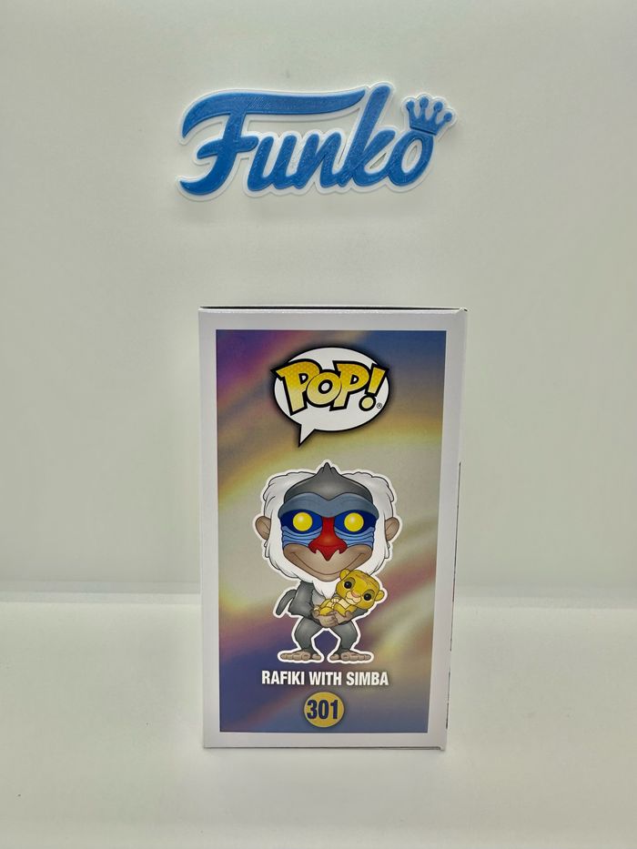 Funko Pop Disney Rafiki With Simba 301 Diamond Hot Topic 🇺🇸 - photo numéro 5