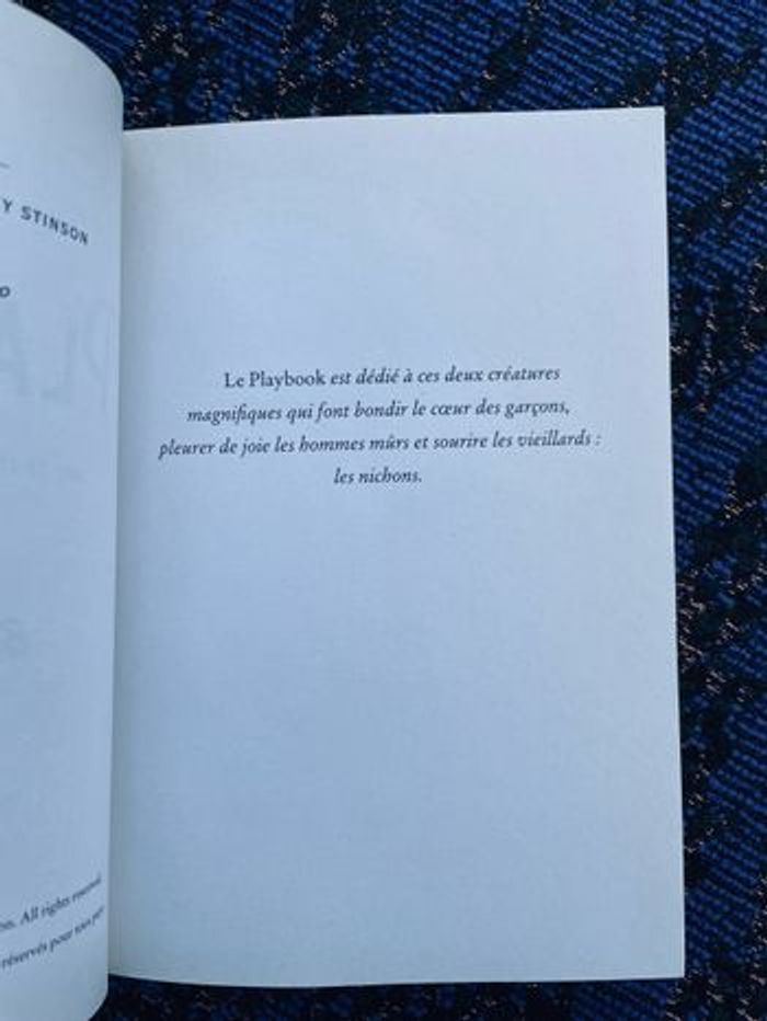 *How I met your mother Playbook 75 techniques de dragues - photo numéro 7