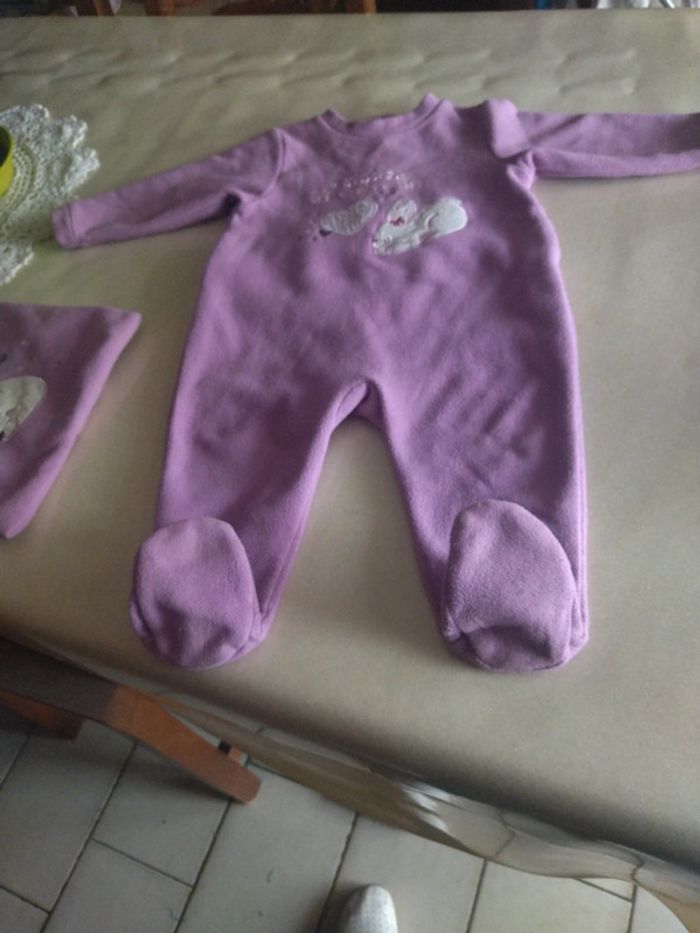 Grenouillère bébé fille