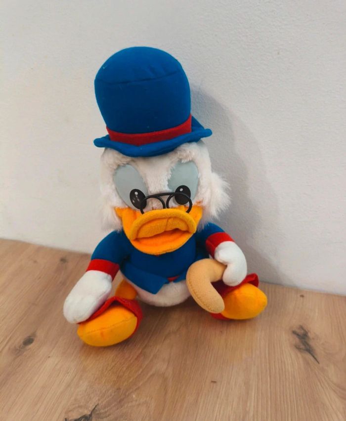 Peluche oncle Picsou vintage Disney - photo numéro 2