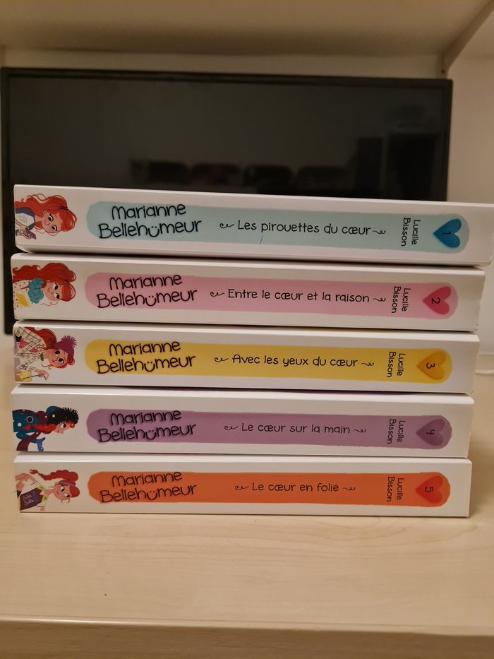 Livre Marianne Bellehumeur tome 1, 2, 3, 4 et 5 - photo numéro 8