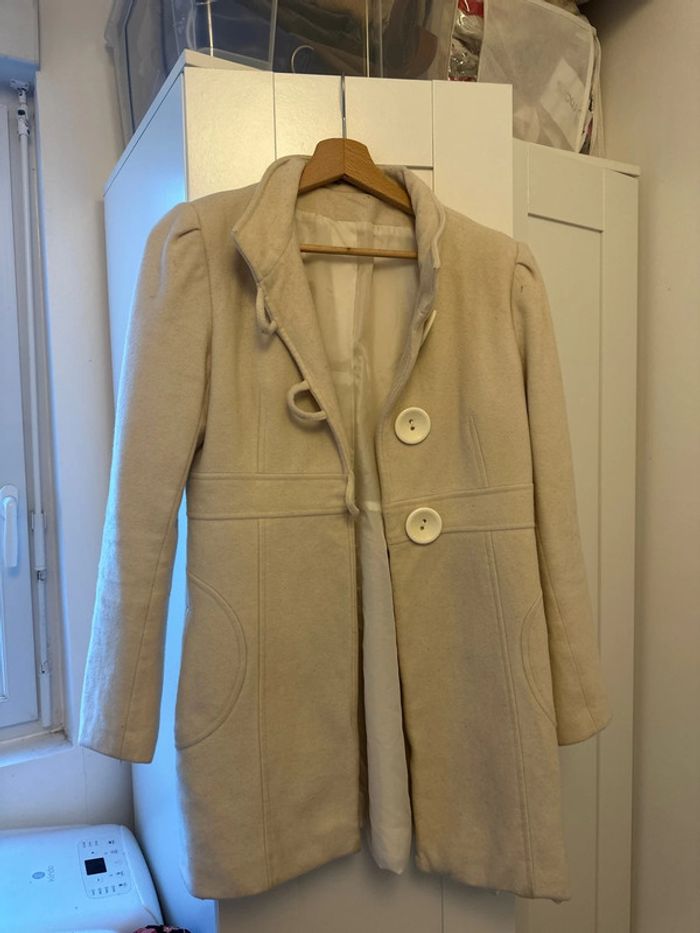 Manteau laine naf naf