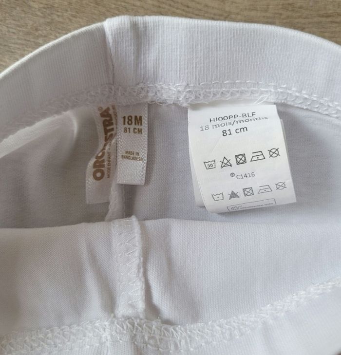 Lot de 6 leggings taille 18 mois - photo numéro 7