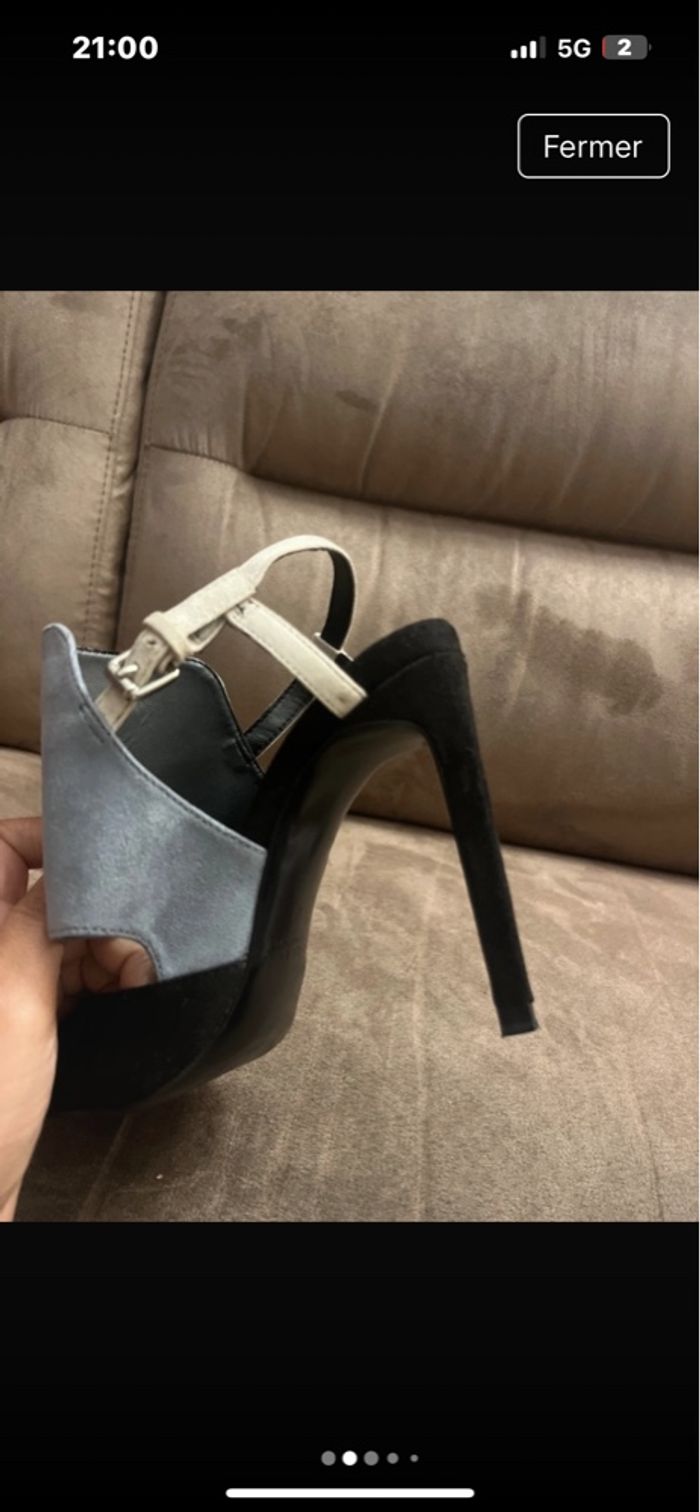 Sandales à talons Zara - photo numéro 4