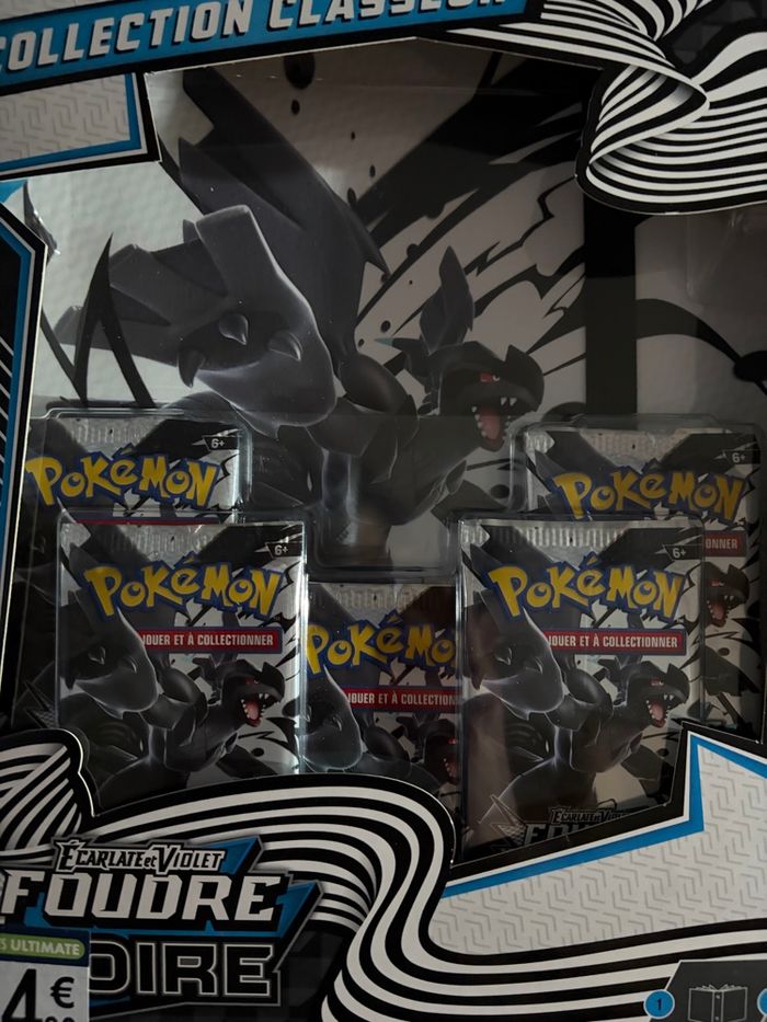 Coffret Collection Classeur Pokémon Ev10.5 Foudre Noire - photo numéro 5