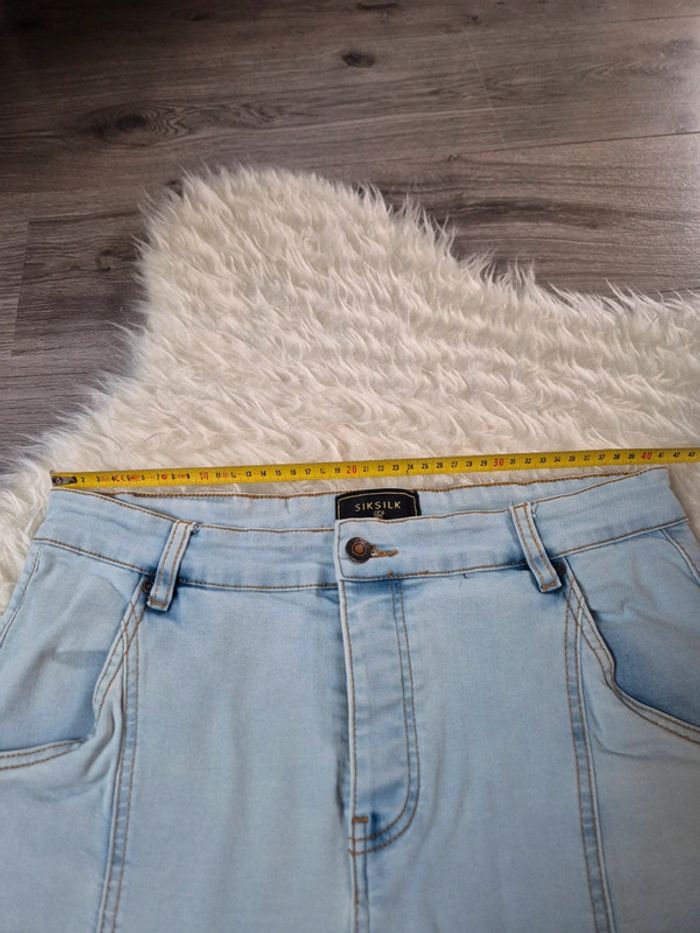 Jeans skinny brodé pour homme T. XL Siksilk - photo numéro 10