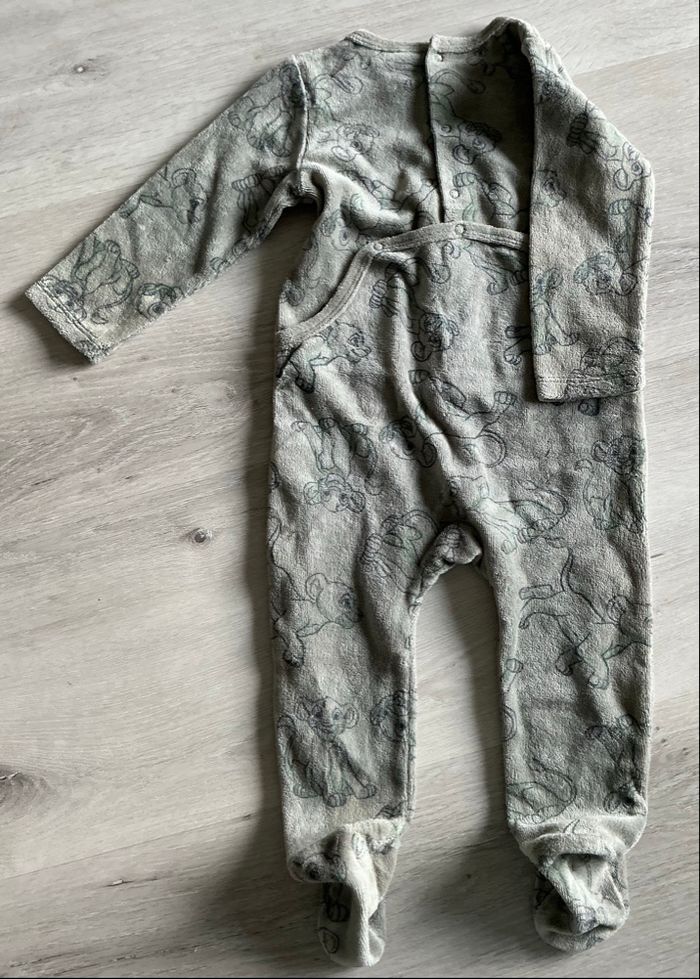 Pyjama roi lion bébé. - photo numéro 2