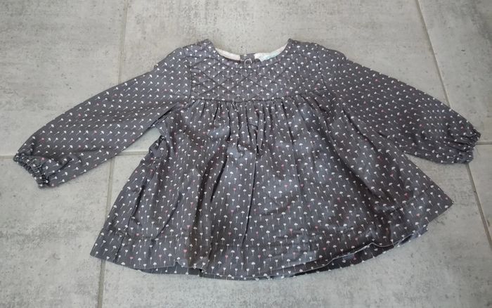 Lot de 4 blouses manches longues 6 mois - photo numéro 15