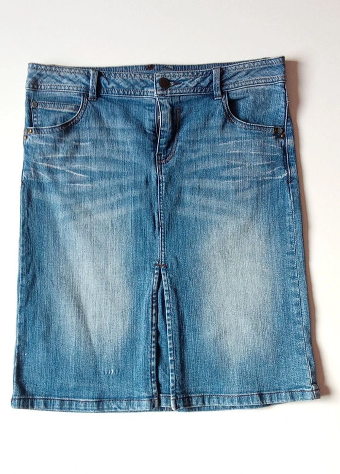 Jupe en jean Camaïeu taille 38