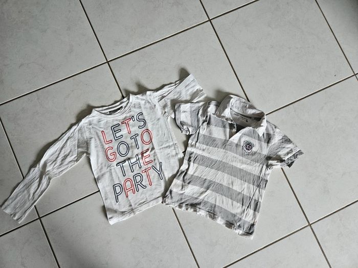 Lot de 2 t-shirts garçon 6 ans U24