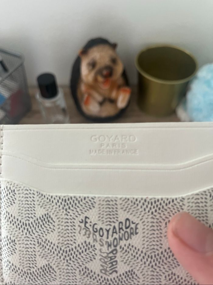 Porte carte goyard blanc - photo numéro 5