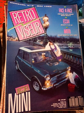 Livre Voiture Retro Viseur n°9 Mai 1989