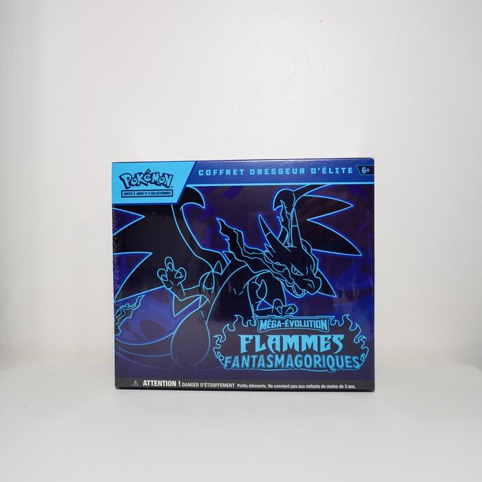 Pokémon ETB Flammes Fantasmagoriques ME02 - Neuf Scellé FR État Clinique - photo numéro 2