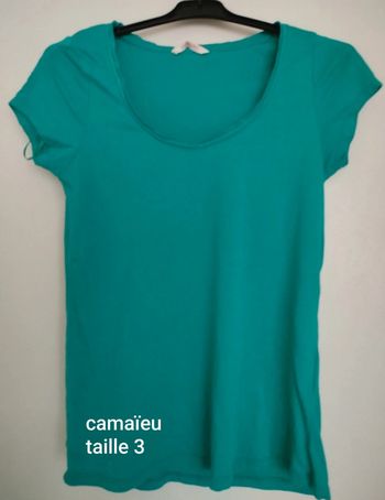 T-shirt camaïeu taille 3