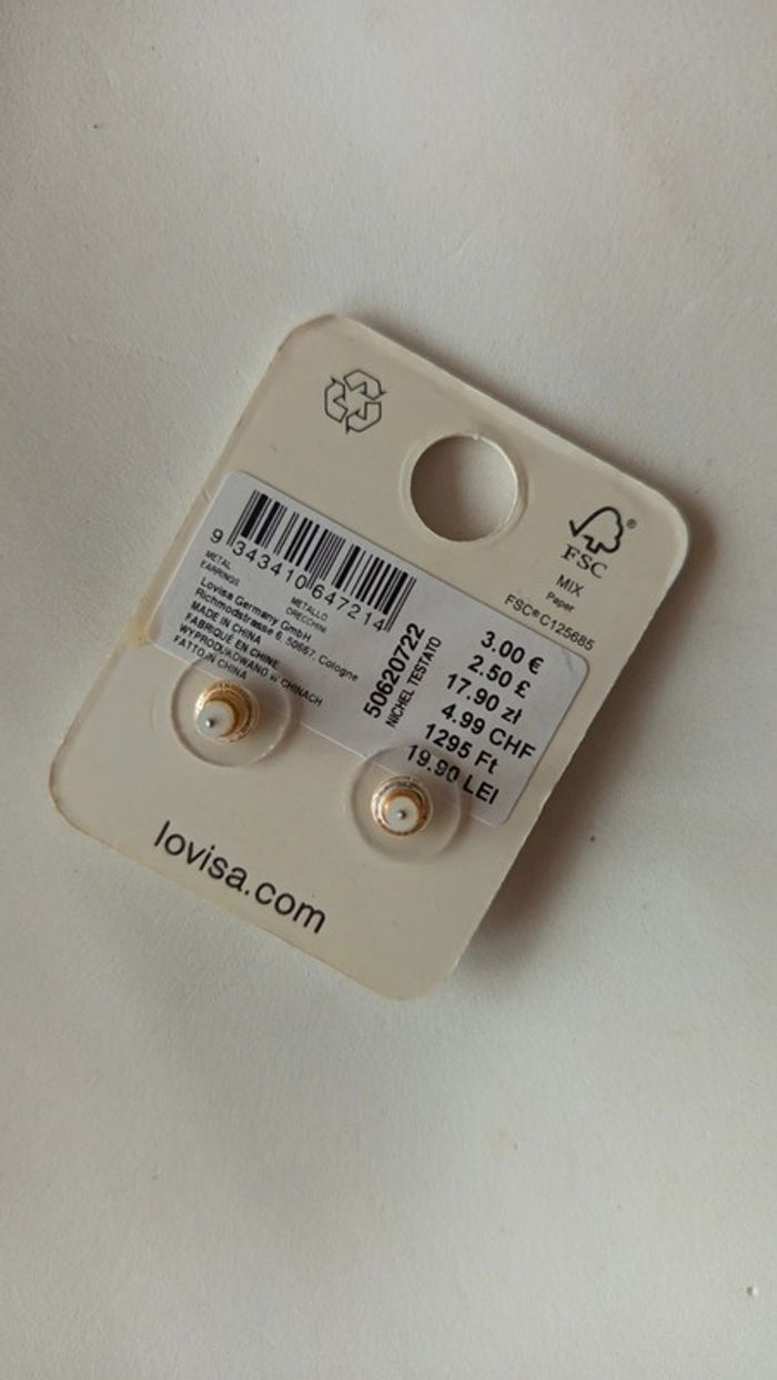 Boucles d'oreilles 🔸 Lovisa - photo numéro 2