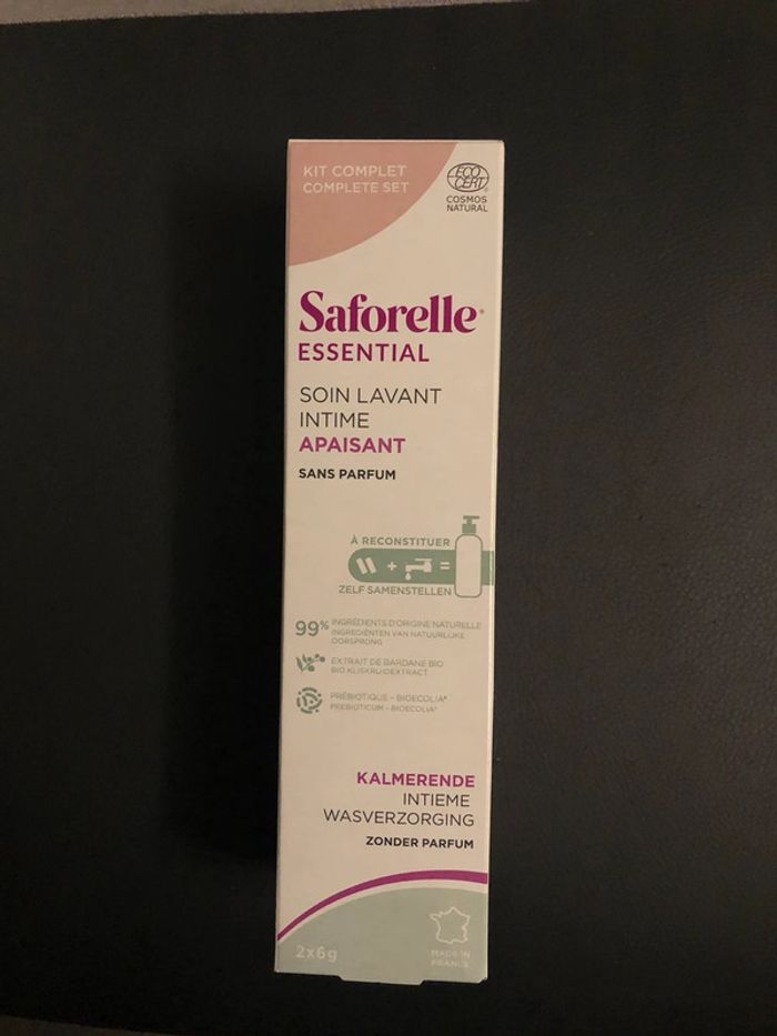 Soin lavant intime apaisant « saforelle » NEUF